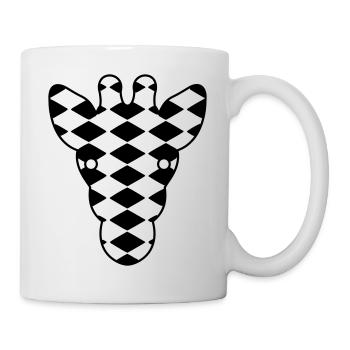 Giraffe - Tasse - Weiß - Rechts