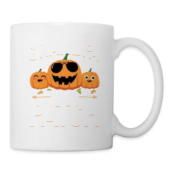 Grandfather The Patch Funny Halloween Pumpkins - Mug - white - Right