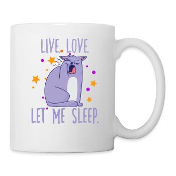 Propriétaire de chat Motif Cats Fan Propriétaire de chat - Mug blanc - blanc - Droite
