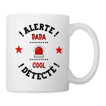 Idée De Cadeau Pour Papa Cool - Mug blanc - blanc - Droite