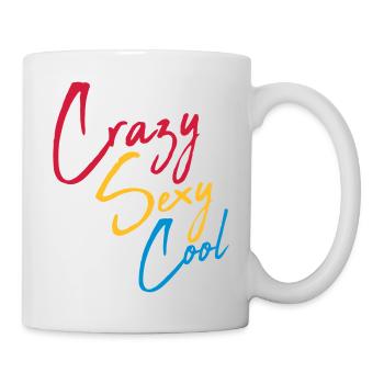 crazy sexy cool design - Mug - white - Right
