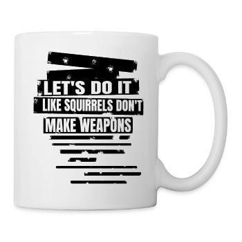 famille oiseau contre-culture des dictons verts drôles - Mug blanc - blanc - Droite