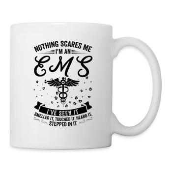 Nothing scares me - EMS - Mug - white - Right