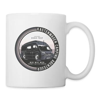 Kastenwagen - Nix Wie Weg - Tasse - Weiß - Rechts