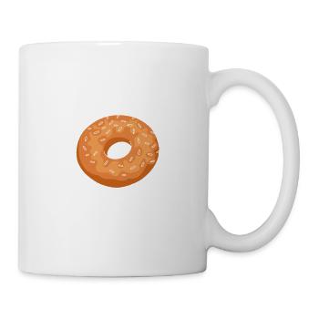 Bagel Food Gift Bagel - Mug - white - Right
