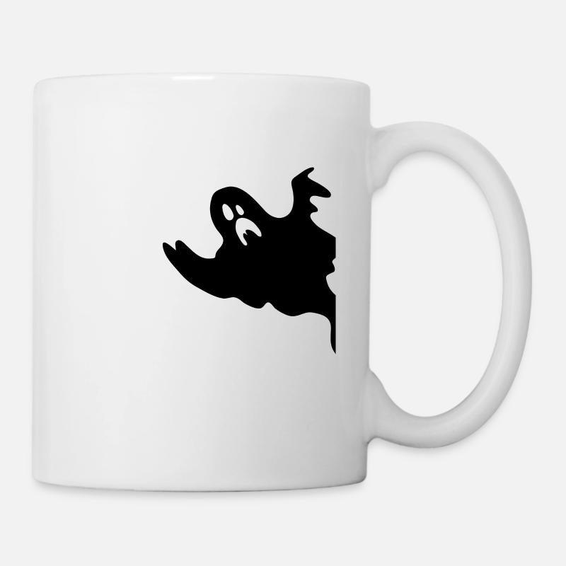 Halloween Ghost Halloween Drôle Halloween Ghost - Mug blanc - blanc
