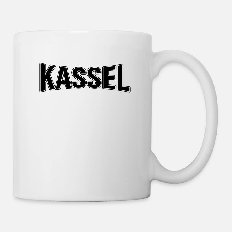 Kassel - Tasse - Weiß