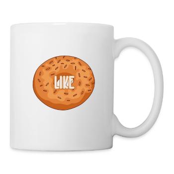 Bagel Food Gift Bagel - Mug - white - Right