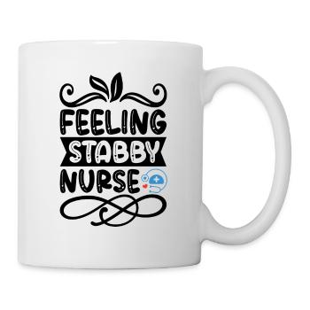 Prickly nurse - Mug - white - Right