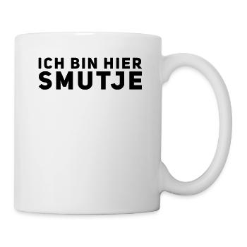 Ich bin hier Smutje - Tasse - Weiß - Rechts