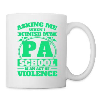 Cadeau d’étudiant en médecine adjoint d’étude - Mug blanc - blanc - Droite