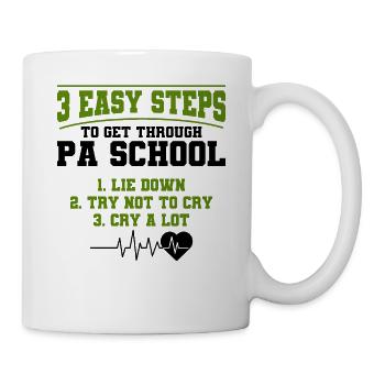 Cadeau d’étudiant en médecine adjoint d’étude - Mug blanc - blanc - Droite