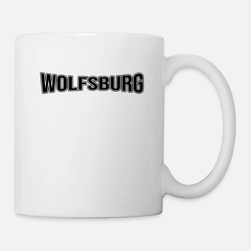 Wolfsburg - Tasse - Weiß