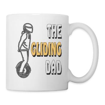 MANN EINRAD THE GLIDING DAD - Tasse - Weiß - Rechts