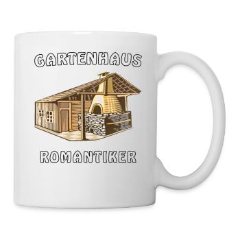 GARTENHAUS ROMANTIKER - Tasse - Weiß - Rechts