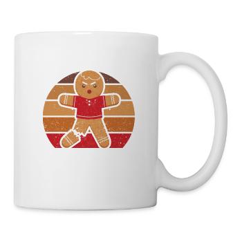 Gingerbread Male Cookie Ginga Make the Gingerbread - Mug - white - Right