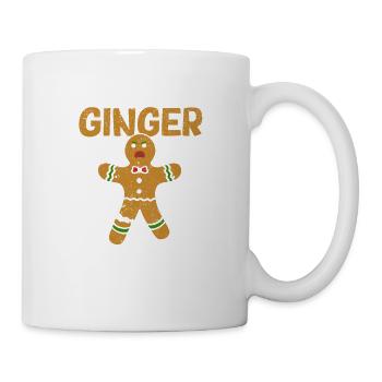 Mach nicht diesen Lebkuchenmann-Plätzchen-Ginga - Tasse - Weiß - Rechts