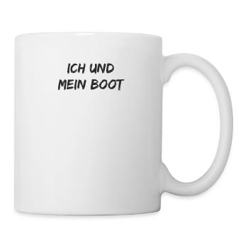 Segeln - Ich und mein Boot - Tasse - Weiß - Rechts
