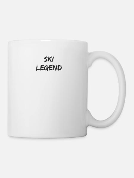 Ski - Ski Legend - Tasse - Weiß
