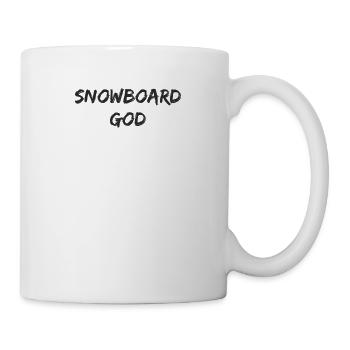 Snowboard - Snowboard God - Mug blanc - blanc - Droite