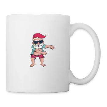 Floss Like A Boss Funny Weihnachtsmann Weihnachten - Tasse - Weiß - Rechts