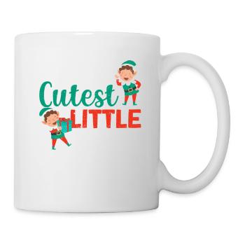 I teach the cutest little elves - Mug - white - Right