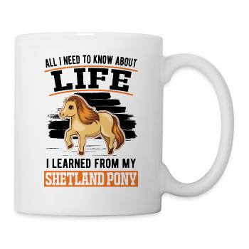 Shetland Pony Shetland Pony Shetty - Mug blanc - blanc - Droite