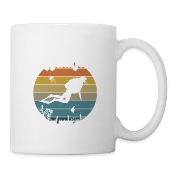 This diver legend is 30 years 30 birthday - Mug - white - Right