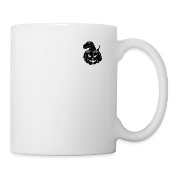 Halloween Pumpkin Dino Funny Pumpkin Dinosaur - Mug - white - Right