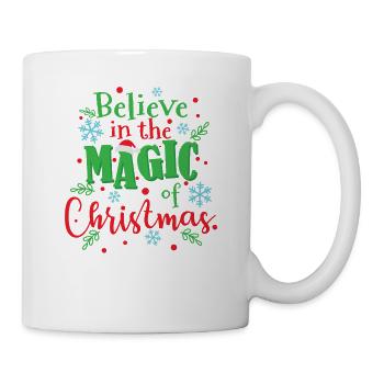 Croyez en la magie de Noël Weihnachten - Mug blanc - blanc - Droite