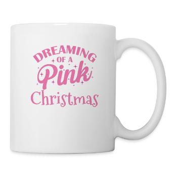 Rêver d’un Noël rose Weihnachten - Mug blanc - blanc - Droite