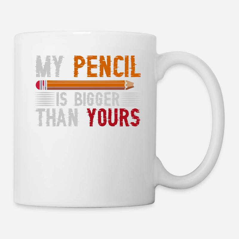 Stift - Tasse - Weiß