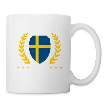 Tout ce dont j’ai besoin, je trouve en Suède - Mug blanc - blanc - Droite