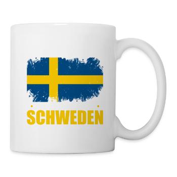 Mir Reichts Ich Haue Ab Nach Schweden - Tasse - Weiß - Rechts