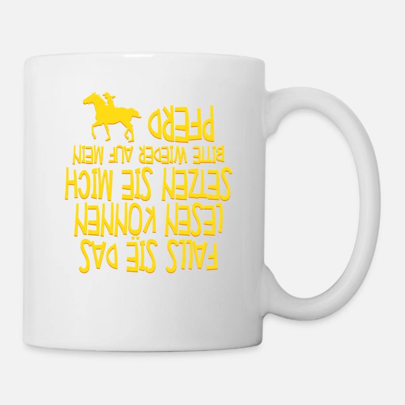 Pferde - Tasse - Weiß