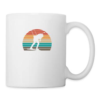 Never Underestimate An Old Man Who Loves Biathlon - Mug - white - Right