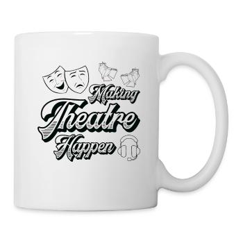 Theater Acting Drama Tech Crew Musical Director - Mug - white - Right