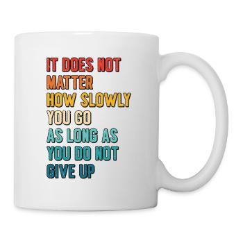 Éducation de l’apprentissage étudiant Étudier - Mug blanc - blanc - Droite