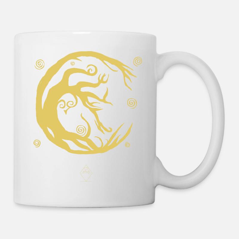 Circle Owl - Mug - white