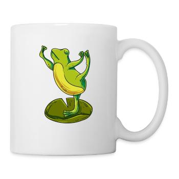 Frog Yoga - Mug - white - Right