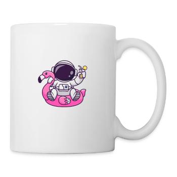 My Dad Jokes are in every Universe - Tasse - Weiß - Rechts