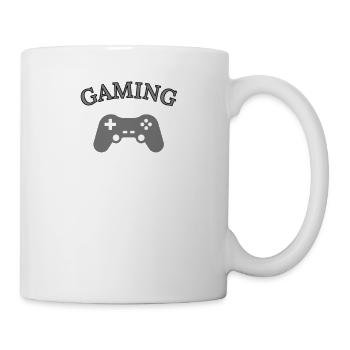 Le jeu est mon t-shirt de passe-temps - Mug blanc - blanc - Droite