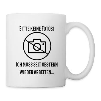 Mallorca Closing 2022 - Bitte keine Fotos - Tasse - Weiß - Rechts