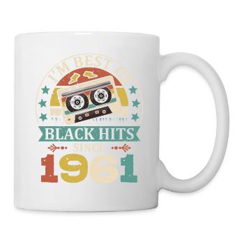 I'm Best Of Black Hits Seit 1961 Kassette - Tasse - Weiß - Rechts
