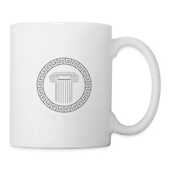 Antike Griechische Mythologie und Griechisches - Tasse - Weiß - Rechts