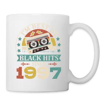 I’m Best Of Black Hits depuis 1997 Cassette - Mug blanc - blanc - Droite