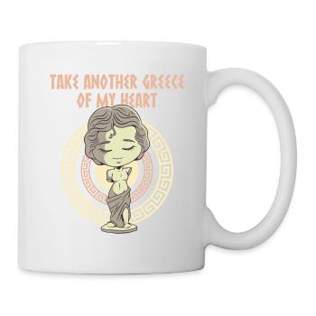 Antike Griechische Mythologie und Griechisches - Tasse - Weiß - Rechts