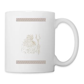 Antike Griechisches Mythologie und Griechischer - Tasse - Weiß - Rechts