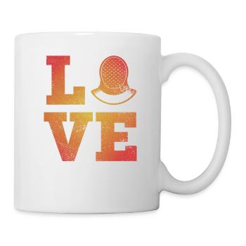 Cool Fechter Liebe Herz Fechten Liebhaber Sport Humor - Tasse - Weiß - Rechts