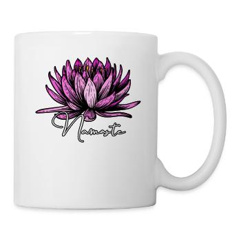 Yoga Namaste - Tasse - Weiß - Rechts